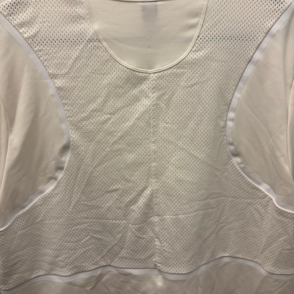 1. Adidas by Stella McCartney Run Loose Tee in White - Picture 7 of 9